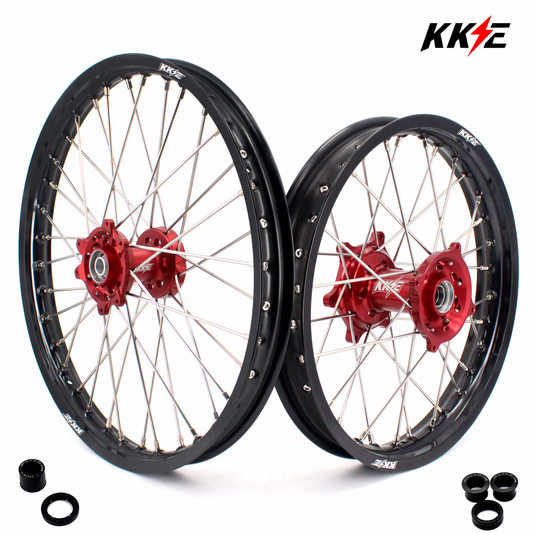 KKE 21in. 18in. Motorcycle Alloy Wheels For HONDA CRF250X 2004-2018 CRF450X 2005-2018