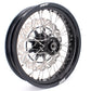 KKE 3.5 & 4.25 Rims For Honda XR400R 1996-2004 XR600R 1991-2000 Supermoto Wheels Black