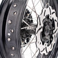 KKE 3.5 & 4.25 Rims For Honda XR400R 1996-2004 XR600R 1991-2000 Supermoto Wheels Black