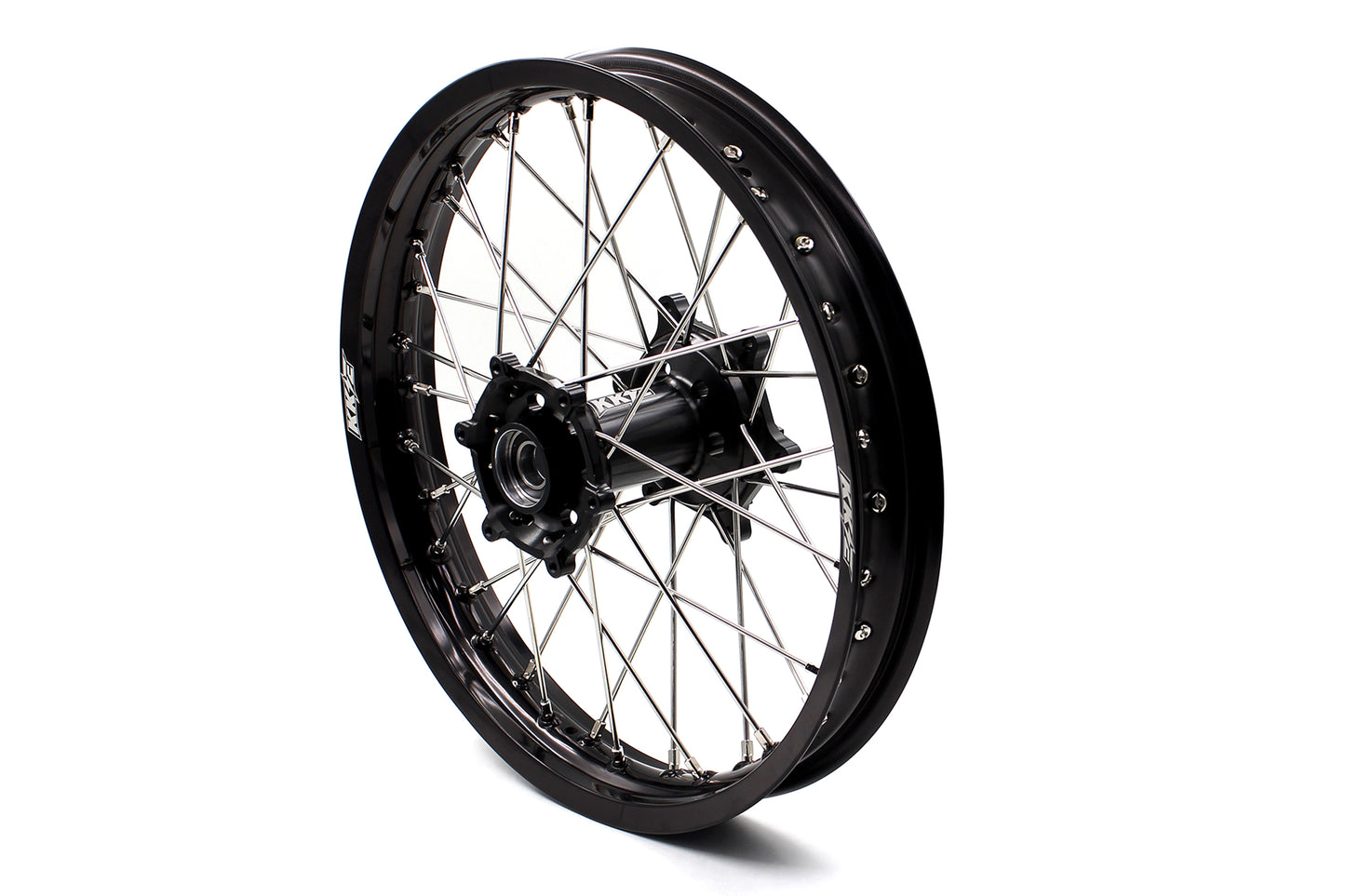 KKE MX 1.6*21" & 2.15*19" CNC Hub Electric Dirtbike Alloy Wheels Rims Fit STARK VARG Black Hub