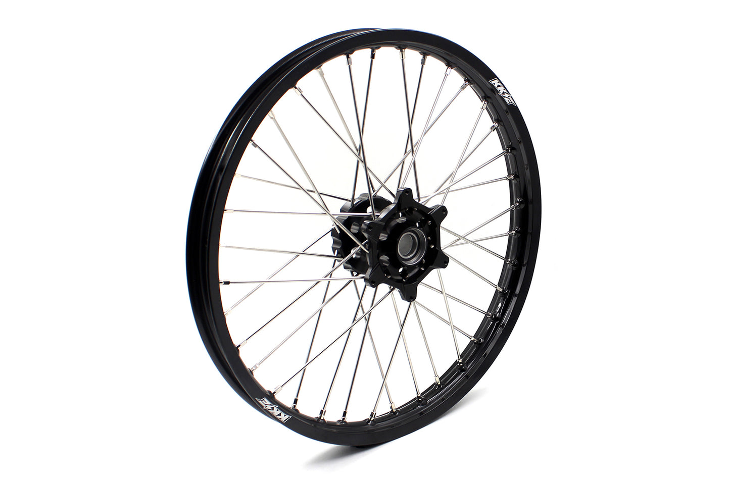 KKE MX 1.6*21" & 2.15*19" CNC Hub Electric Dirtbike Alloy Wheels Rims Fit STARK VARG Black Hub