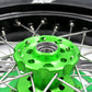 KKE 17inch KX450 KX450X KX250F 2020 KX450F 2019-2021 KX450 2019-2023 For KAWASAKI Supermoto Rims CST Tires Green