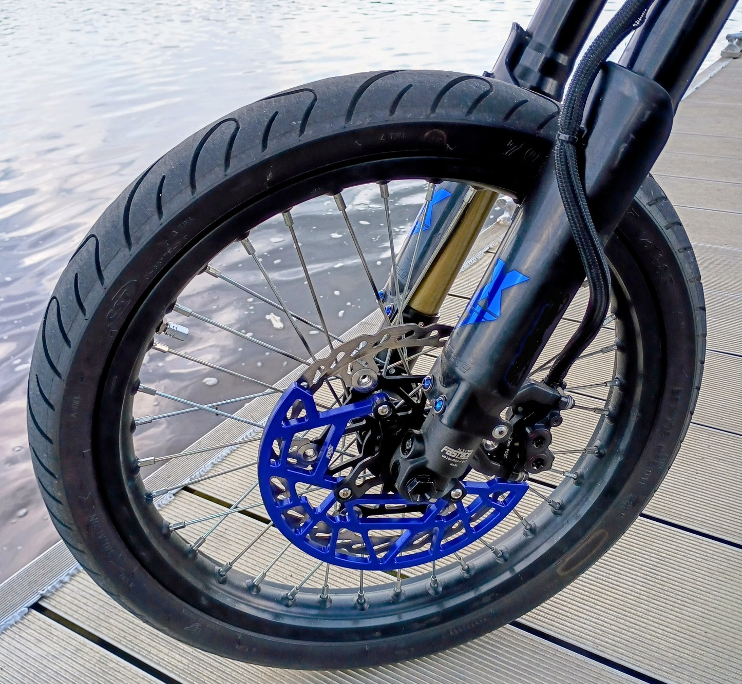 KKE Aluminum Front Brake Disc Guard Fit Talaria Sting MX3/ MX4 2024 Different Color Option