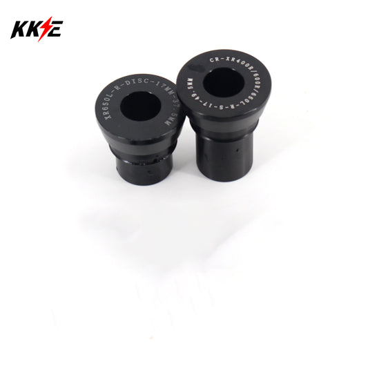 KKE Replacement Rear Black Spacers For HONDA XR400R/600R Supermoto Wheels