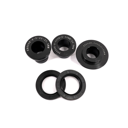 KKE Replacement Rear Black Spacers For HONDA XR650R Supermoto Cush Drive Wheels