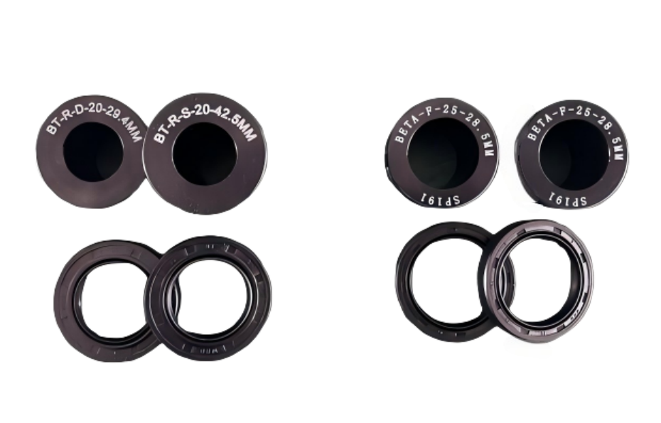 KKE Replacement Front & Rear Black Spacers with Seals Fit KKE wheels for Beta RR 2013-2024