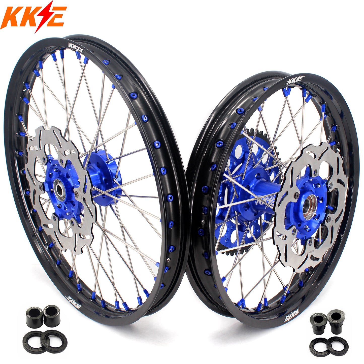KKE 21/18 Enduro Off Road Wheels For SUZUKI DRZ400 DRZ400E DRZ400S
