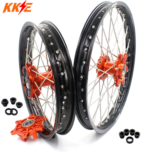 KKE 21/18 Enduro CUSH Drive For KTM EXC EXC-F EXC-W 125-530CC 2003-2024 Off Road Dirtbike Wheels