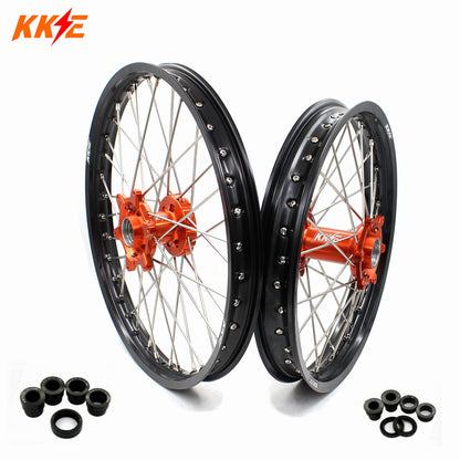 KKE 21" 19" Wheels For KTM SX SXF XC XCW XCF EXC EXC-F 125-530CC 2003-2024 Off Road Dirt Bike