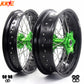 KKE 17Inch KX250F KX450F 2006-2021 For KAWASAKI Supermoto Spoked Wheels Rim