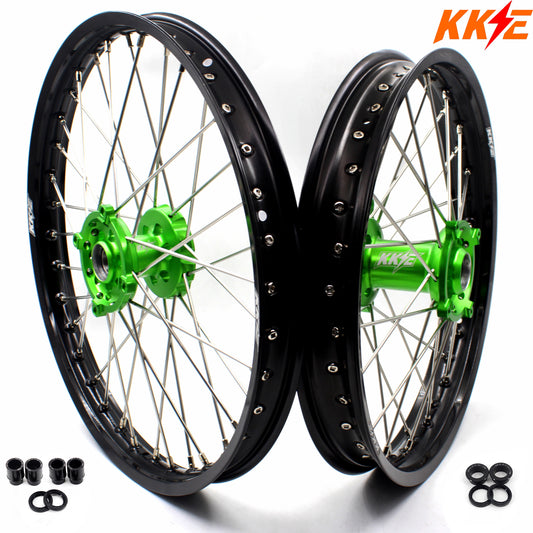 KKE 21/18 Enduro Wheels For KAWASAKI KX250F KX450F 2015 2016 2017 2018
