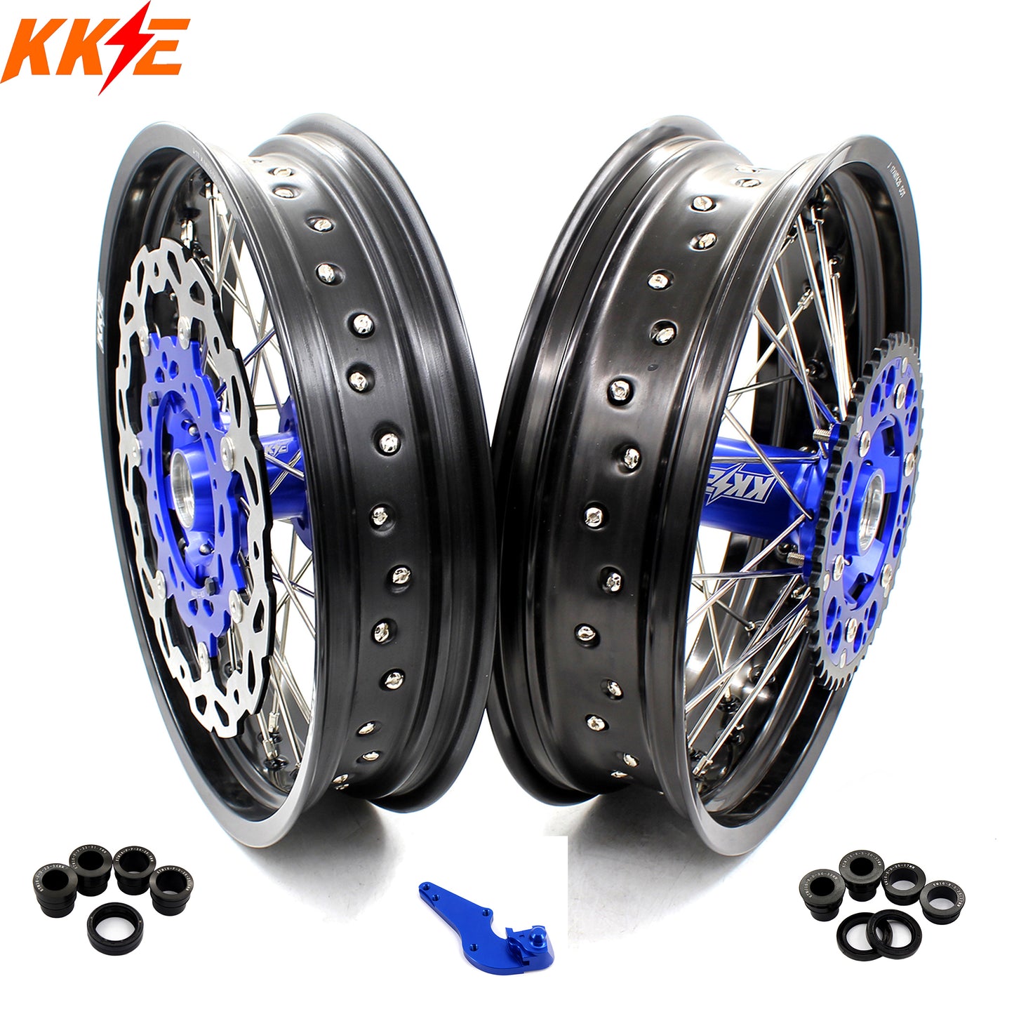 KKE 3.5/4.25 Supermoto Wheels for KTM SX SX-F EXC EXC-F EXC-W XC XC-F XCW 125-530 2003-2024