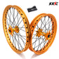 China Factory Stock KKE 21" & 18" E-Bike Spoke Wheels Rims Fit SurRon Ultra Bee 2023-2024 Gold Hub & Gold Rim