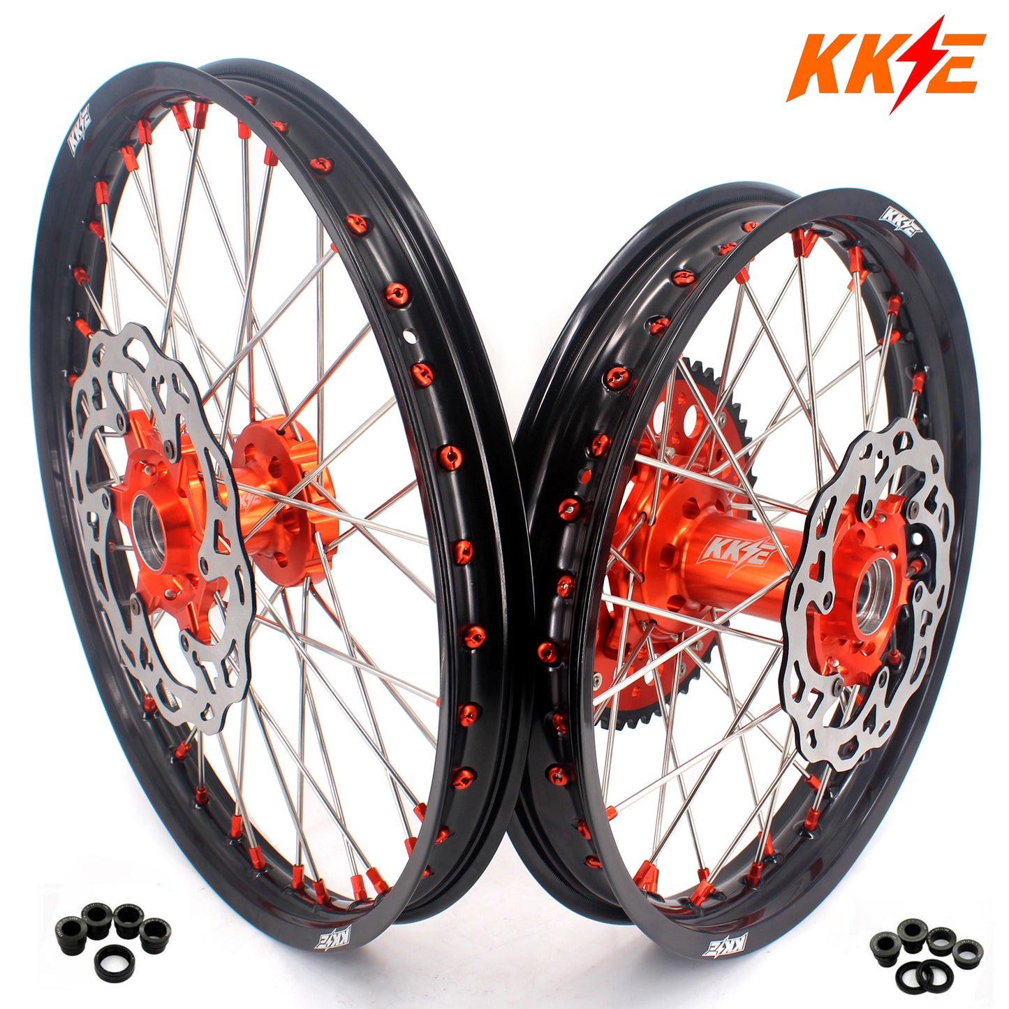 KKE 21/18 Enduro Wheels For KTM EXC EXCW 125-530CC 2003-2024 Motorcycle Dirt Rim