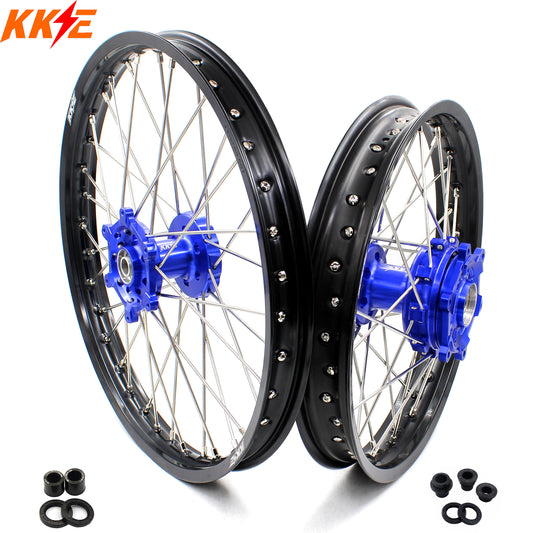 KKE 21 & 18 CUSH Drive Enduro Wheels For SUZUKI DRZ400 DRZ400E DRZ400S 2000-2024