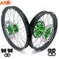 KKE 21" 19" Motorcycle Dirtbike Wheels Rims Fit KAWASAKI KX250F 450F 2015 2016 2017 2018
