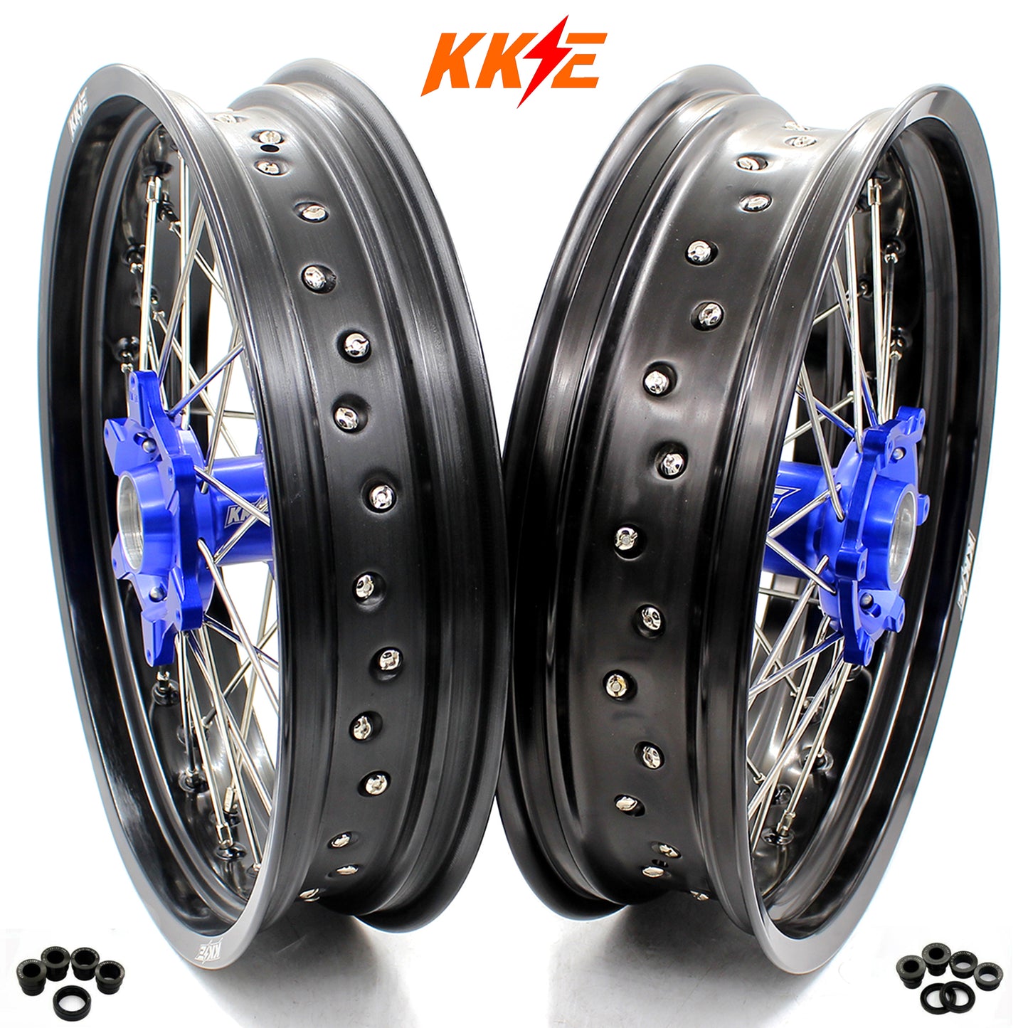 KKE 3.5*16.5 / 5.0*17 Supermoto Wheels for KTM EXC EXC-W XCW 125-530CC 2003-2024