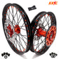 KKE 21" 18" Cast Enduro Wheels For KTM EXC EXC-F EXC-E 2003-2023 Black Spokes