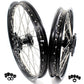 KKE 21"&19" Mx Dirtbike Casting Wheels For YAMAHA YZ125 YZ250 YZ250F YZ450F Black Hub