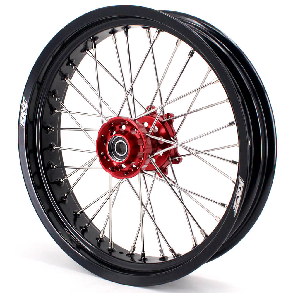 KKE 17 Inch Supermoto Spoke Alloy Wheels Rims For HONDA CRF250L 2013-2020
