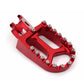 KKE CNC RED BLACK BLUE GREEN SILVER ALUMINUM FOOTPEGS FOR HONDA CRF250R CRF450R CRF450R CRF450X 02-19 CR125R CR250R 02-07 CRF150R 07-17 - KKE Racing