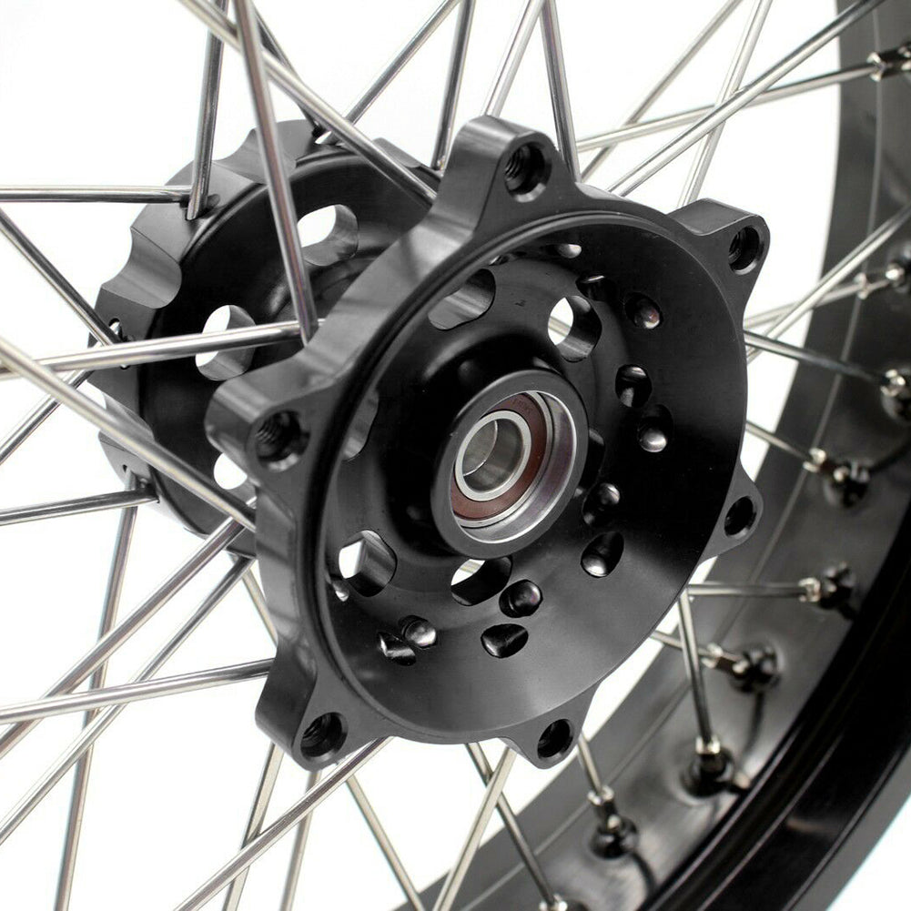 KKE 3.5/4.25 CUSH Drive Supermoto For SUZUKI DR650SE 1996-2020 Spoked Wheel Rim