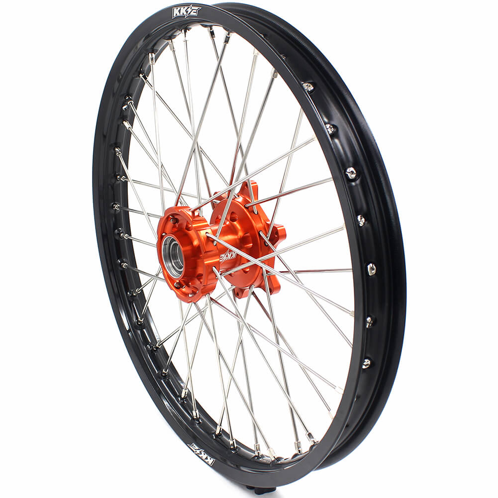 KKE 21/18 CUSH DRIVE WHEELS SET FIT KTM EXC EXCR EXCF 125-530CC 250 300 350 450 525 530 2003-2019 - KKE Racing