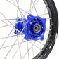 KKE 17/14 YZ80 1990-2001 YZ85 2002-2018 KID'S WHEELS RIMS SET FIT YAMAHA BLUE CNC HUB MINI BIKE - KKE Racing