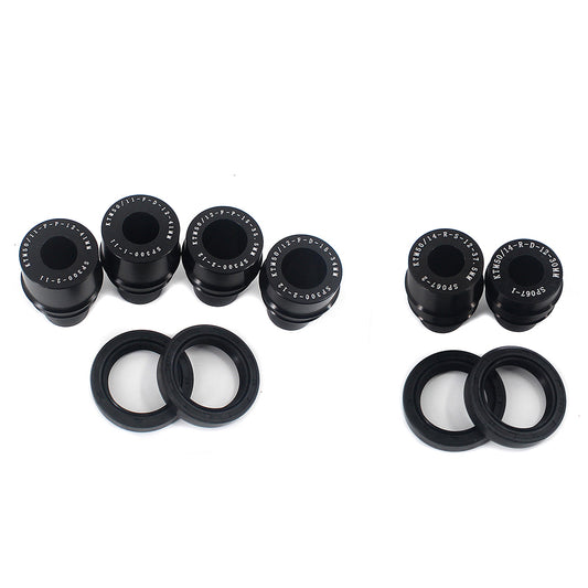 KKE replacement black front & Rear seals spacer kit for KTM SX50 2014-2023