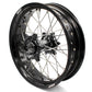 3.5/4.25 DRZ400 00-04 DRZ400E 00-07 DRZ400S 00-18 DRZ400SM 05-18 SUPERMOTO WHEELS SET FOR SUZUKI BLACK HUBS - KKE Racing