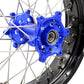 KKE 17inch Supermoto Wheels Set For YAMAHA WR250R 2008-2020 Blue Hub