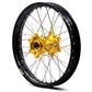 KKE 21" & 19" MX WHEELS RIMS SET FOR SUZUKI RMZ250 2007-2019 RMZ450 2005-2019 GOLD CNC HUBS OFF ROAD MOTORCYCLE RIMS - KKE Racing