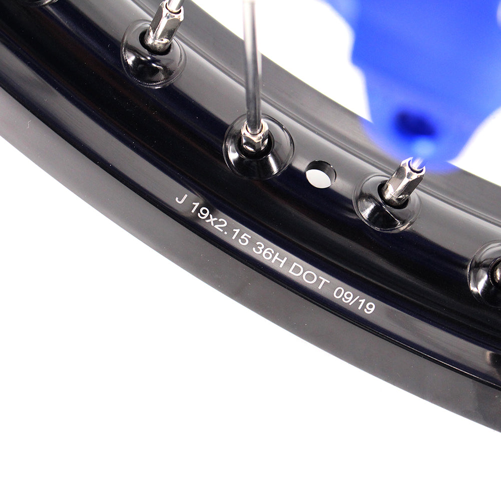 KKE 1.85*19 & 2.15*19 Flat Track Wheels Rim For Yamaha YZ125 YZ250 YZ250F YZ450F