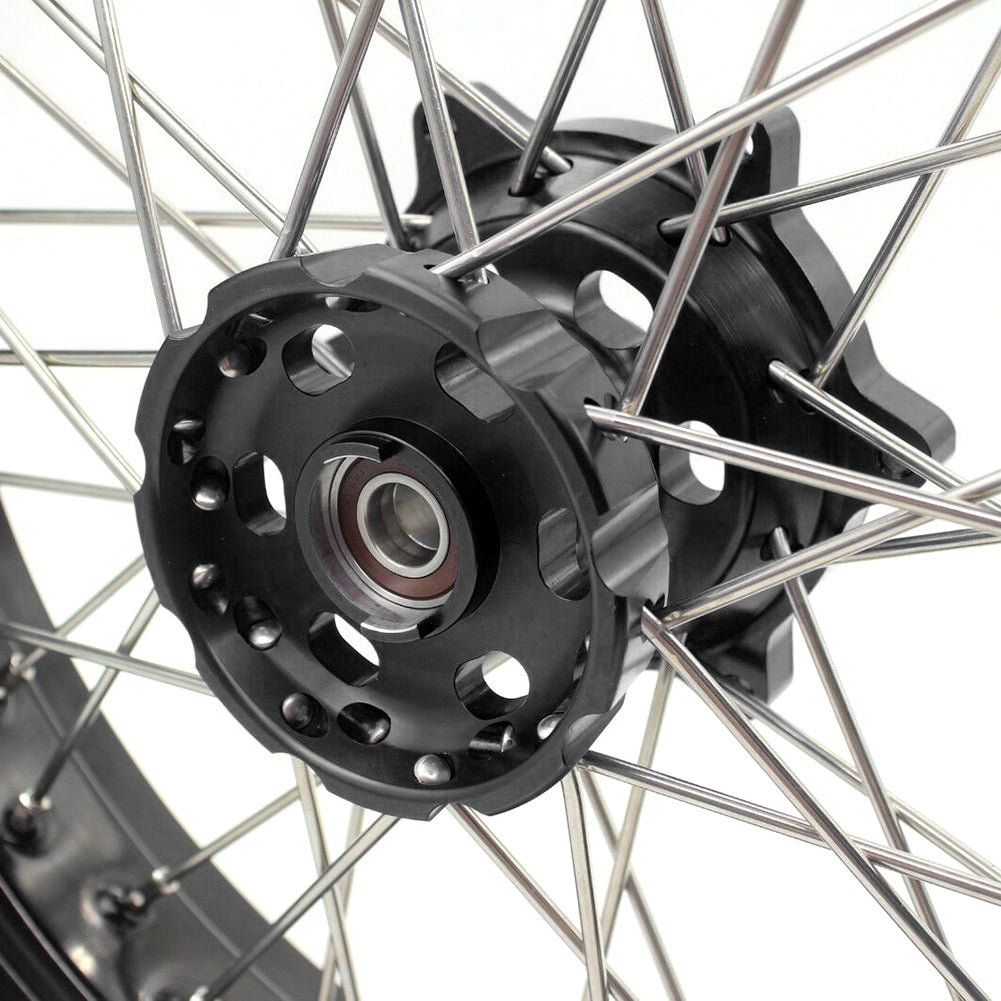 KKE 3.5/4.25 CUSH Drive Supermoto For SUZUKI DR650SE 1996-2020 Spoked Wheel Rim