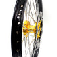 KKE 21" & 19" MX WHEELS RIMS SET FOR SUZUKI RMZ250 2007-2019 RMZ450 2005-2019 GOLD CNC HUBS OFF ROAD MOTORCYCLE RIMS - KKE Racing