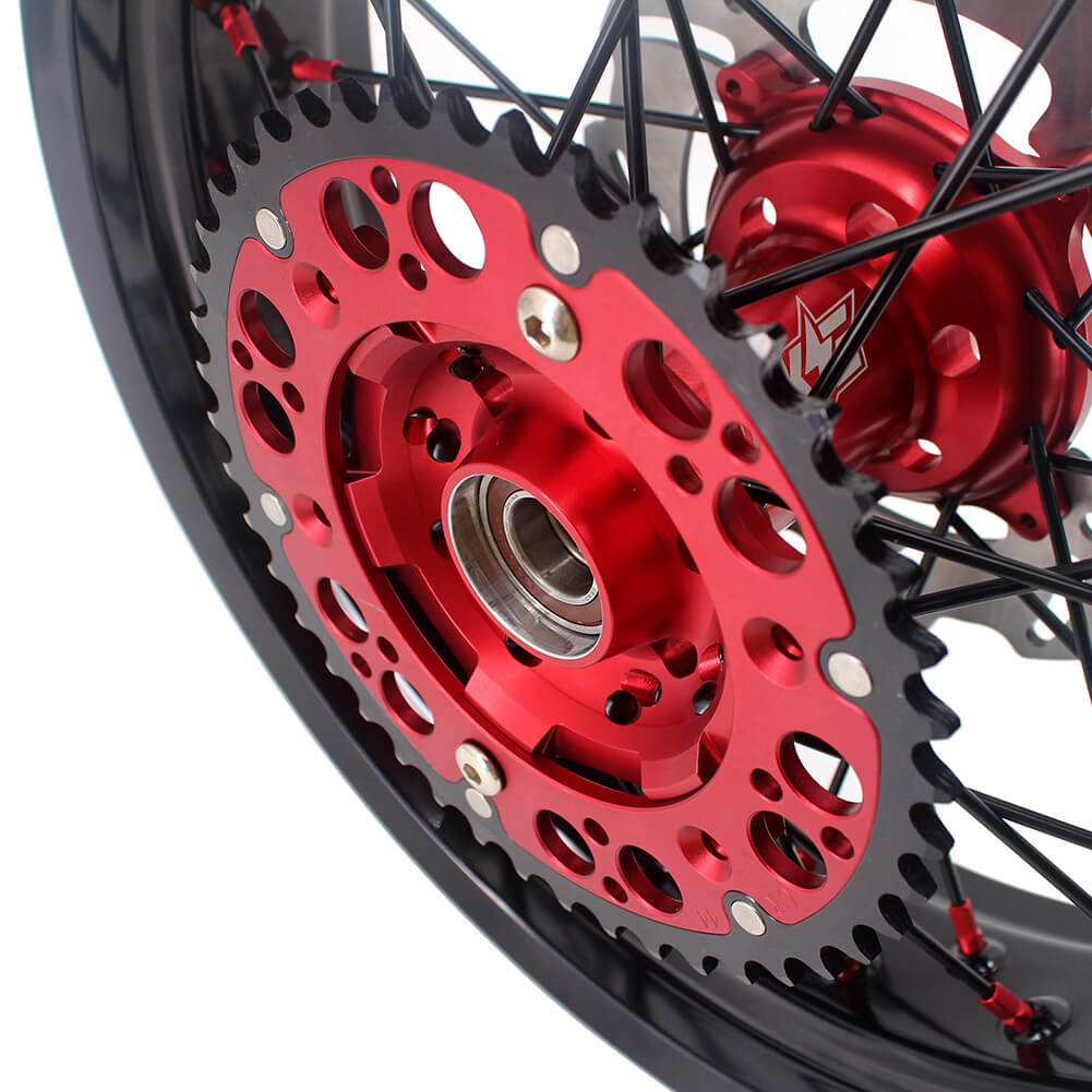 KKE 17 Inch Supermoto Wheels Fit for Honda CRF450L 2019-2021 CRF250R CRF450R 2024