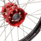 KKE 17"*1.4/14"*1.6 Spoked Small Kid's Wheels Set For KTM SX 85 2003-2020 Red Hub