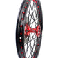 KKE 21 & 19 Casting MX Wheels for Honda CR125R 1998-2001 CR250R 1997 Red Black Disc