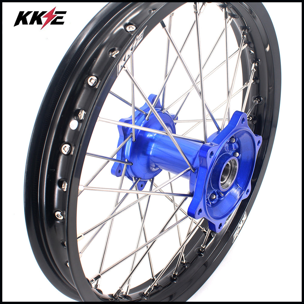 KKE 21 & 18 Cast Enduro Wheels For YAMAHA YZ250F 2001-2015 YZ450F 2003-2015