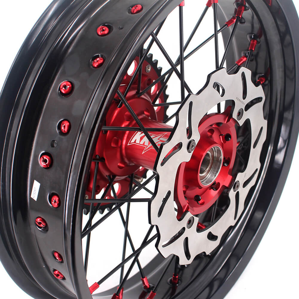 KKE 17 Inch Supermoto Wheels Fit for Honda CRF450L 2019-2021 CRF250R CRF450R 2024
