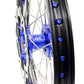 KKE 21 18 Rims for Yamaha WR250F 2001-2016 WR450F 2003-2015 Blue Nipple 250mm/245mm