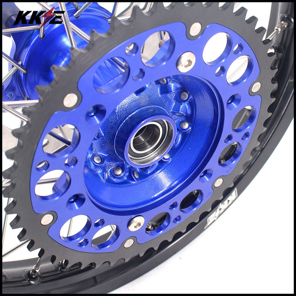 KKE 21 & 18 Cast Enduro Wheels For YAMAHA YZ250F 2001-2015 YZ450F 2003-2015
