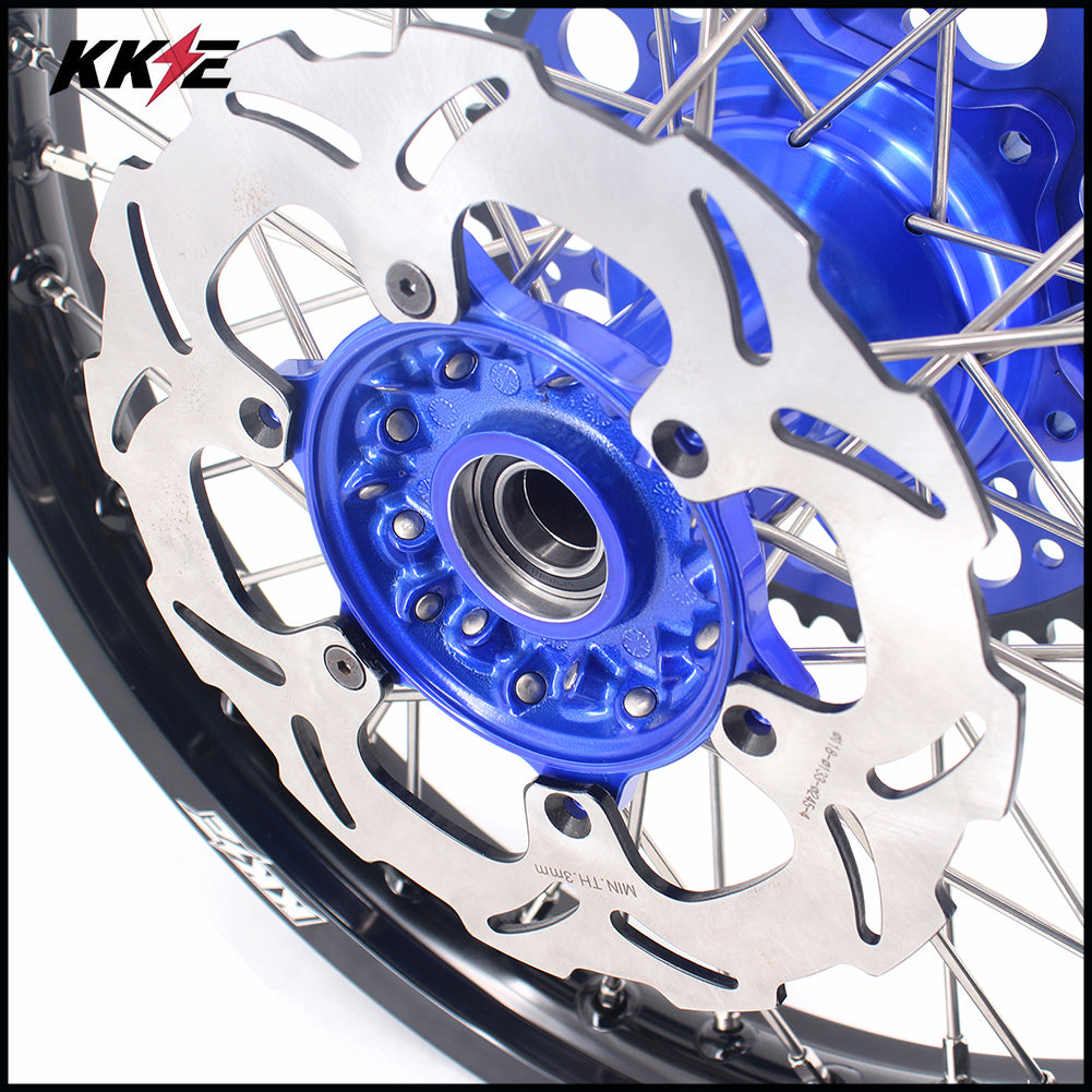 KKE 21 & 18 Cast Enduro Wheels For YAMAHA YZ250F 2001-2015 YZ450F 2003-2015