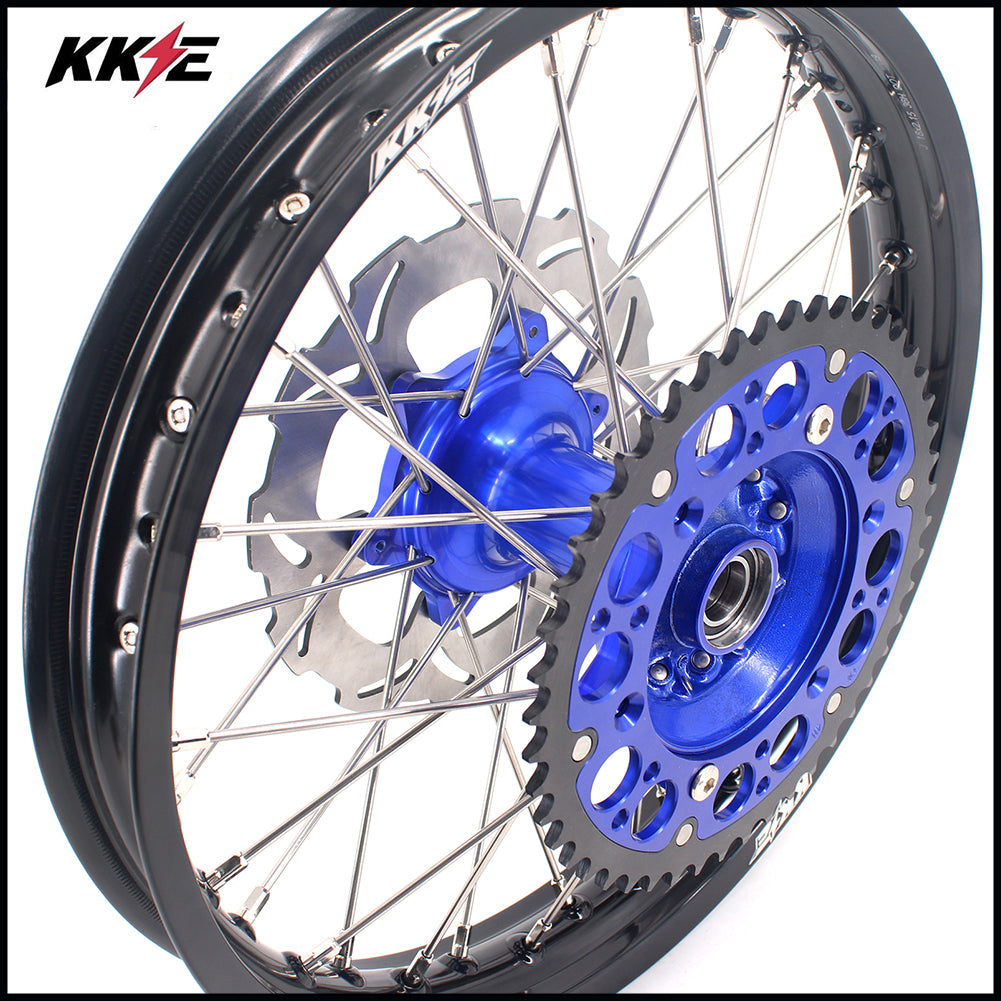 KKE 21 & 18 Cast Enduro Wheels For YAMAHA YZ250F 2001-2015 YZ450F 2003-2015