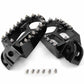 KKE CNC BILLET FOOTPEGS PEDALS FOR KTM 125-530 2001-2015 HUSABERG FE 450 570 08-14 ORANGE BLUE BLACK SILVER - KKE Racing