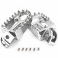 KKE CNC BILLET FOOTPEGS PEDALS FOR KTM 125-530 2001-2015 HUSABERG FE 450 570 08-14 ORANGE BLUE BLACK SILVER - KKE Racing