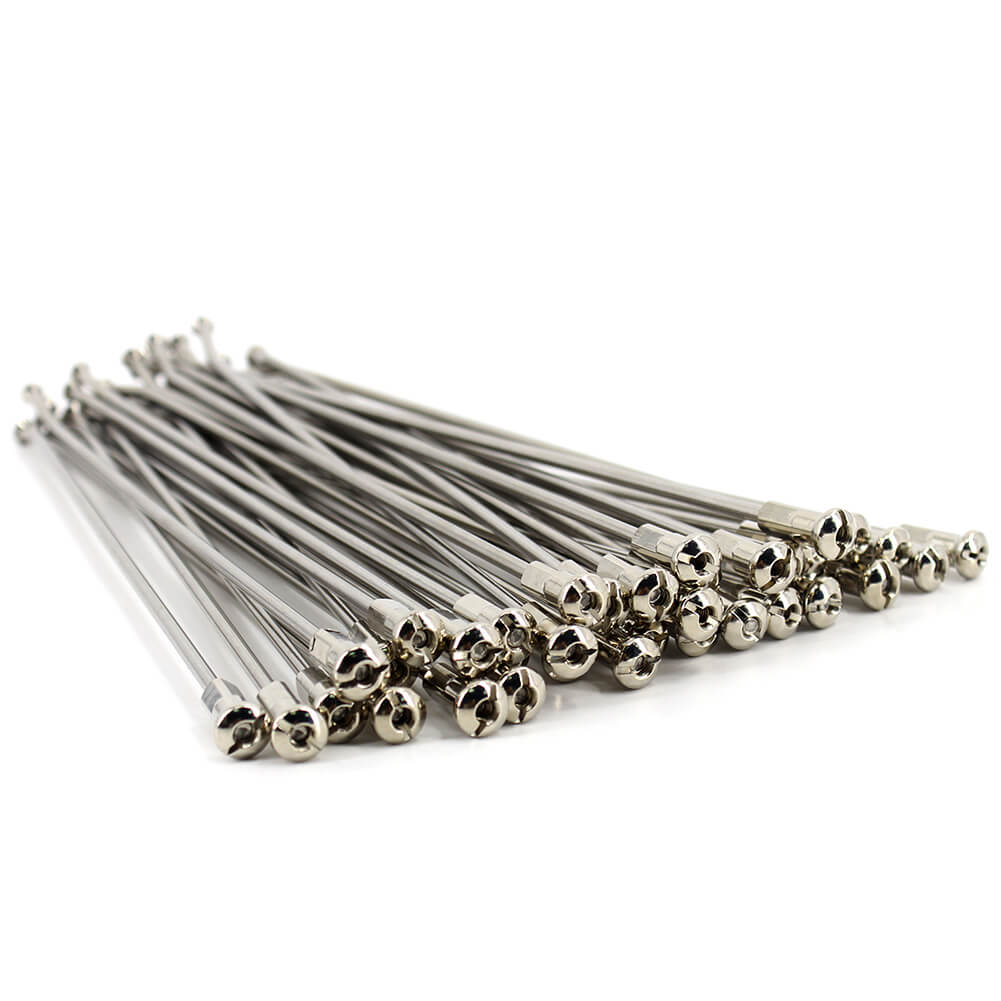 KKE 1.6*21 FRONT STAINLESS STEEL SPOKE KIT FOR KTM SX SXF EXC EXC-F EXC-W XC XCF XCW XCW-F ALL MODEL 1999-2019 - KKE Racing