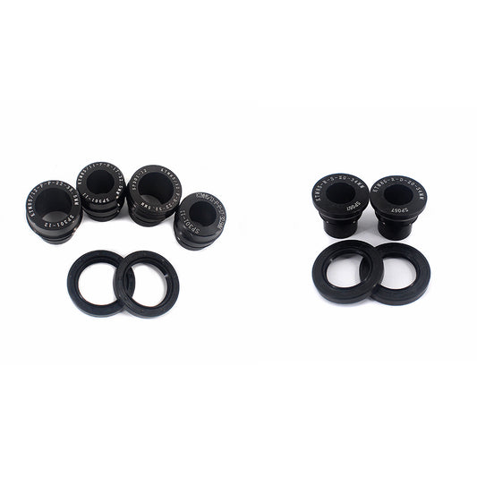KKE replacement black front & seals spacer kit for KTM SX85 2003-2023