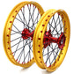 KKE 21/19 MX CASTING WHEELS SET FIT HONDA CR125R CR250R 2002-2013 GOLD RIMS - KKE Racing
