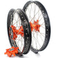 KKE 21/18 CUSH DRIVE WHEELS SET FIT KTM EXC EXCR EXCF 125-530CC 250 300 350 450 525 530 2003-2019 - KKE Racing